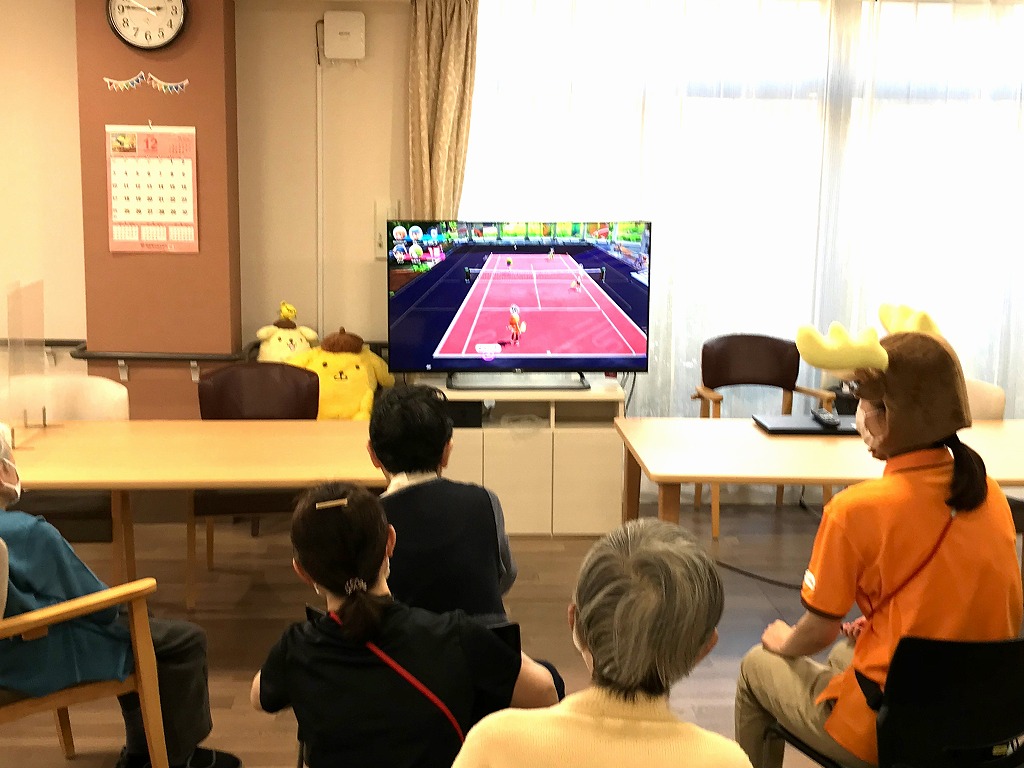 【川崎上作延】任天堂switchテニス大会開催!!